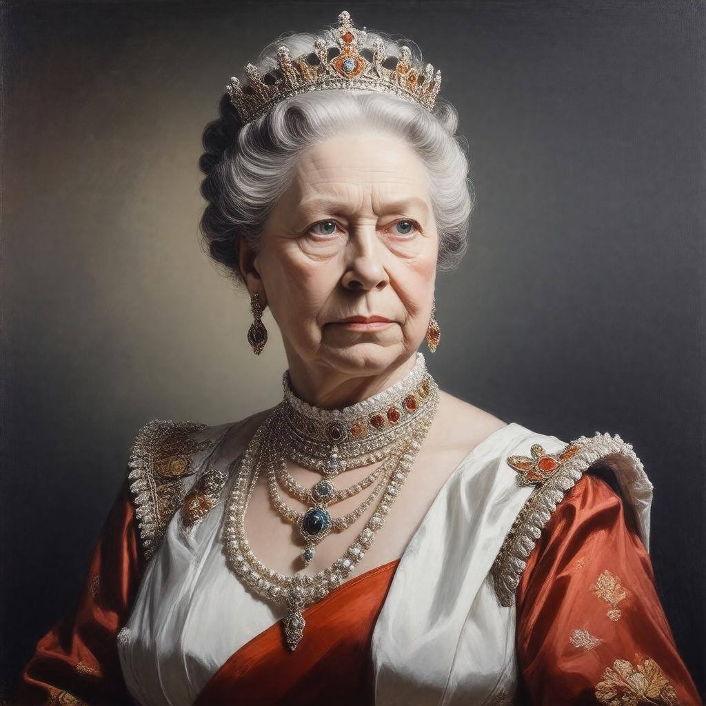 AI-created image of Queen Victoria