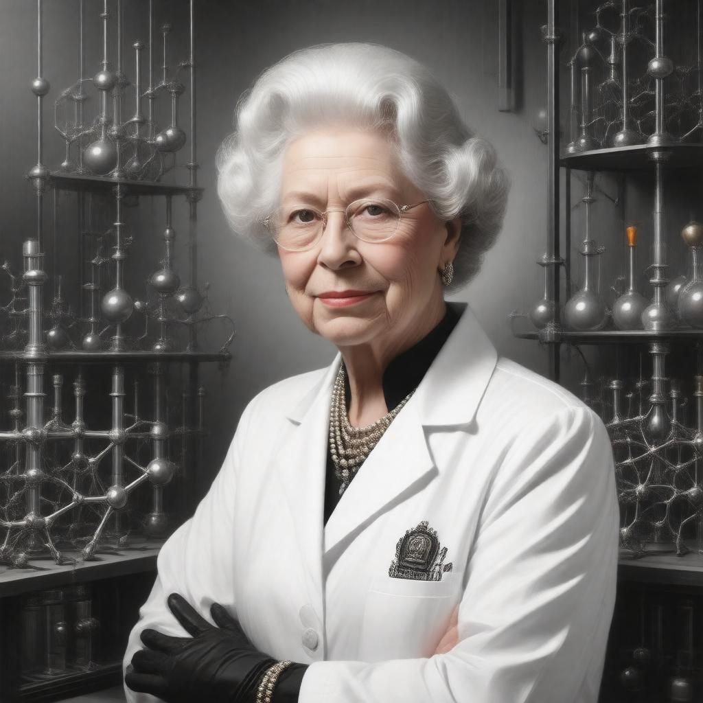 AI-created image of Queen of Carbon