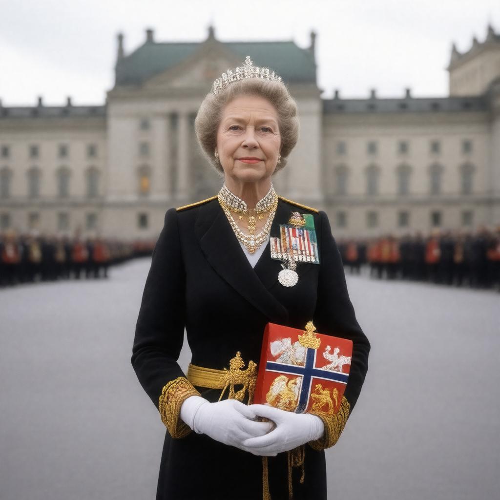 AI-created image of Queen of Norway