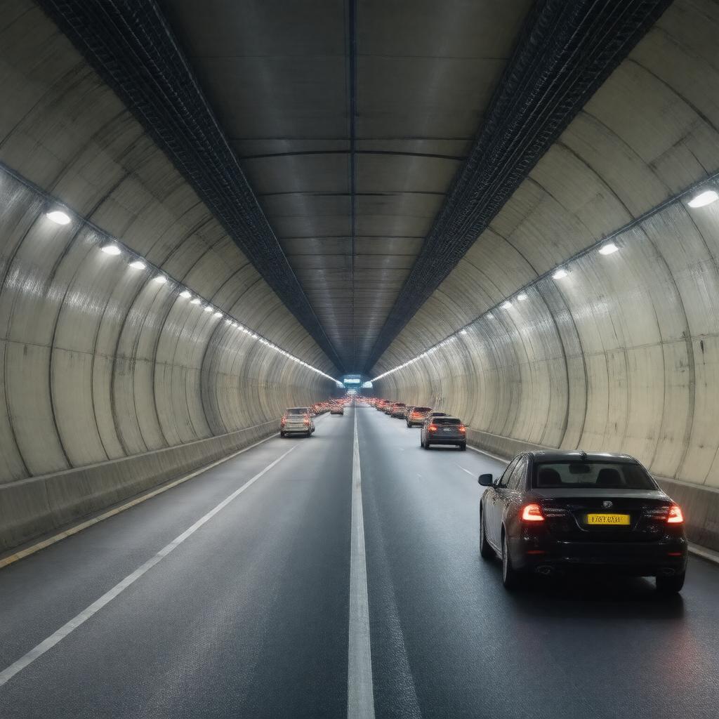 AI-created image of Queens-Midtown Tunnel