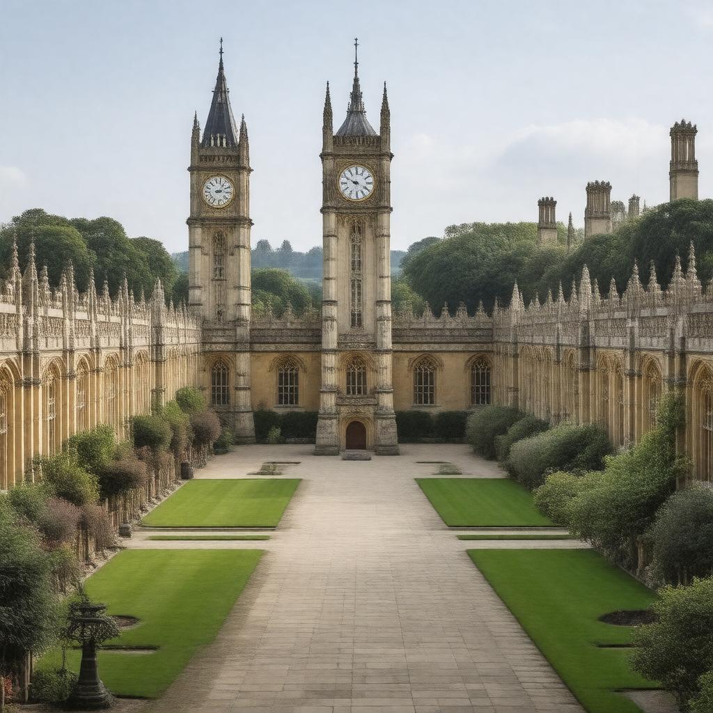 AI-created image of Queen's College