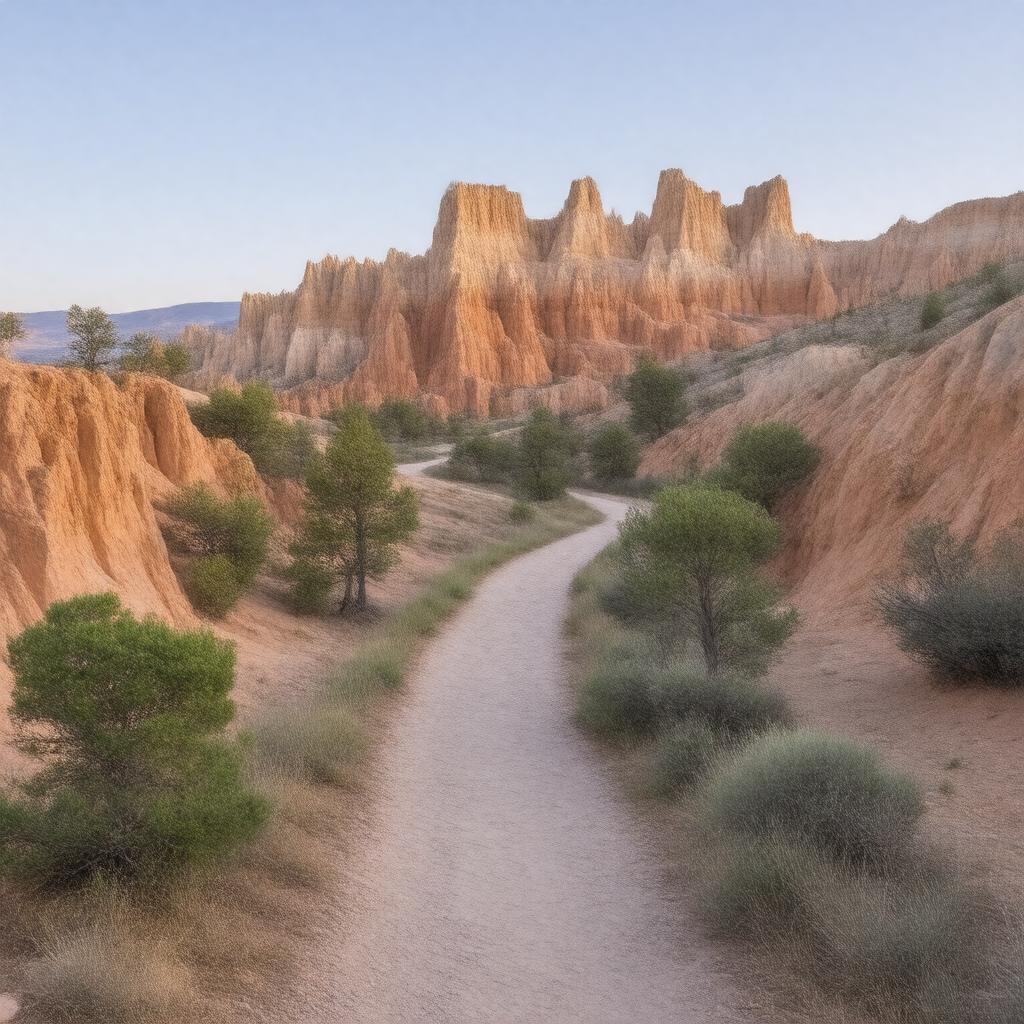 AI-created image of Queen's Garden