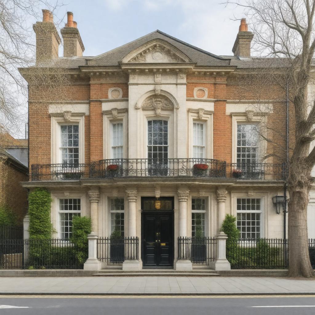 AI-created image of Queen's Gate School