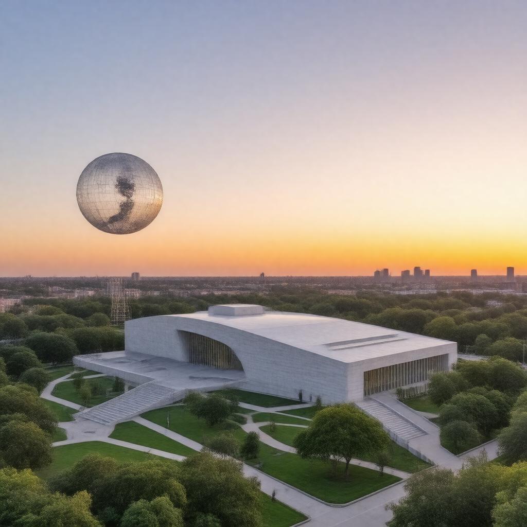 AI-created image of Queens Museum