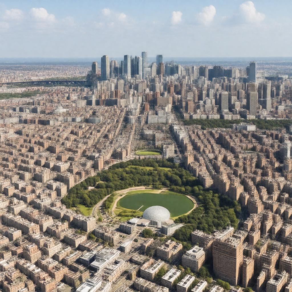 AI-created image of Queens, New York, United States