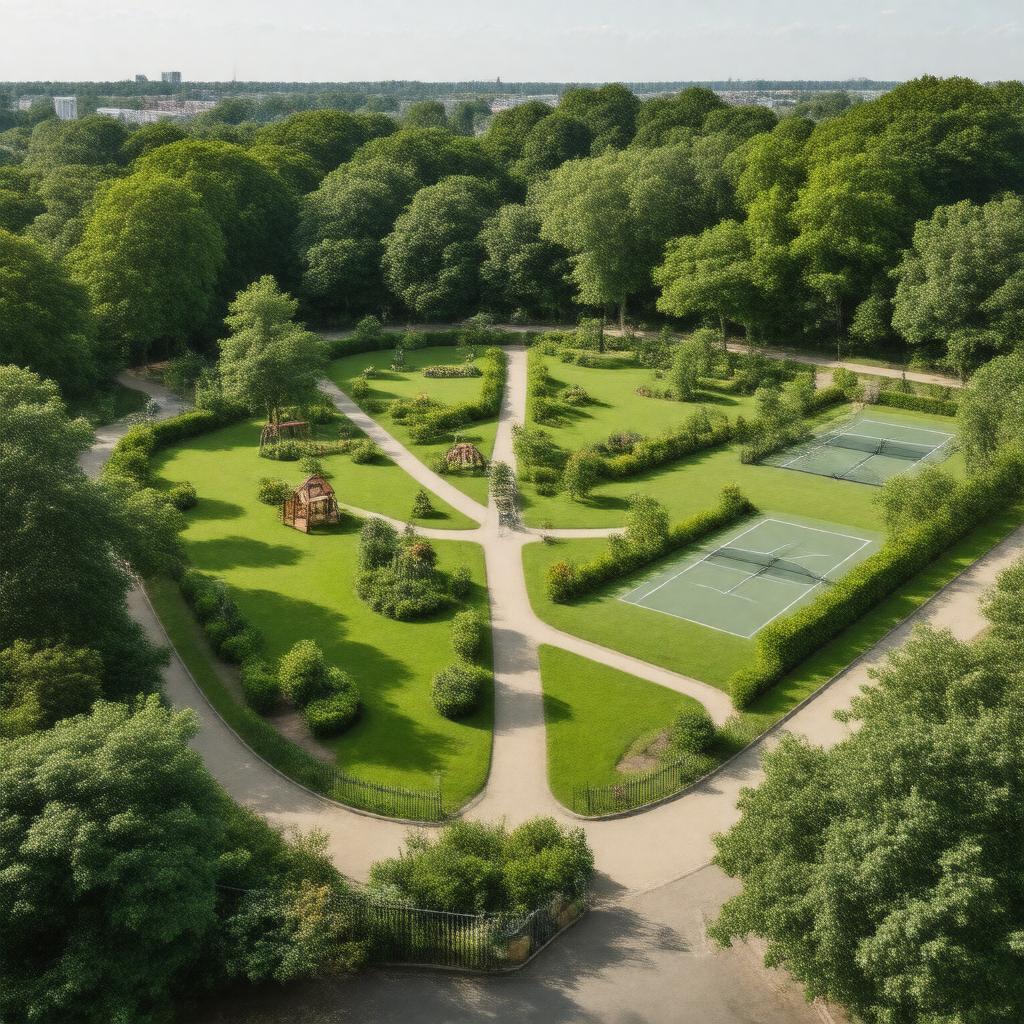 AI-created image of Queen's Park