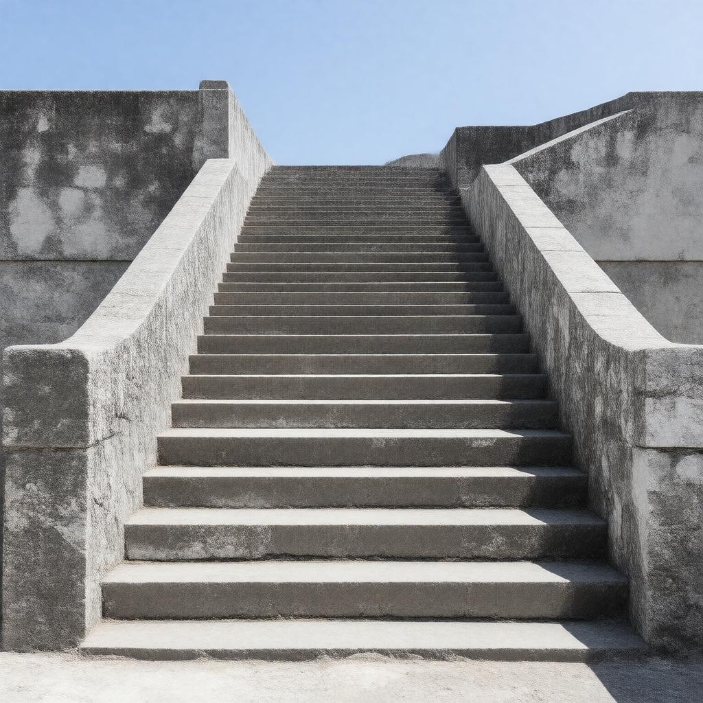 Click to view larger image AI-created image of Queen's Staircase