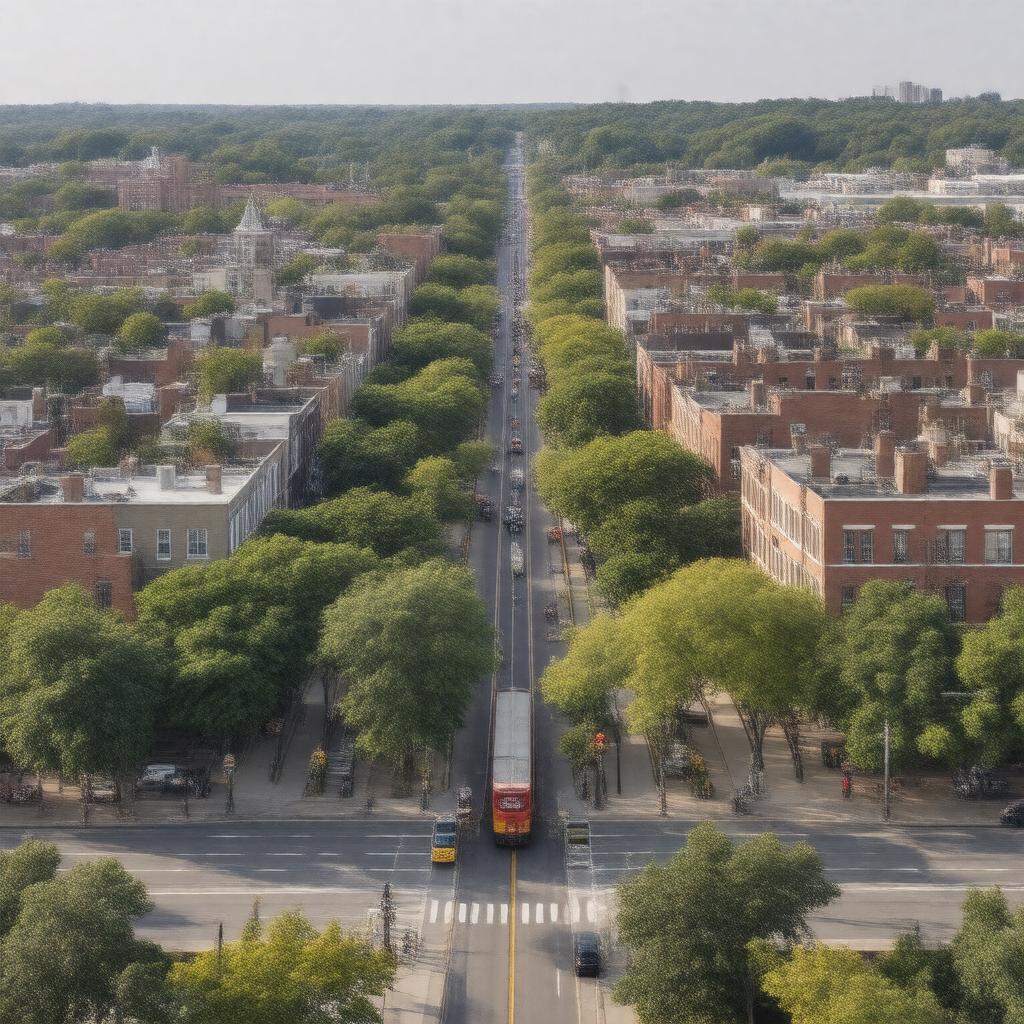 AI-created image of Queens Village