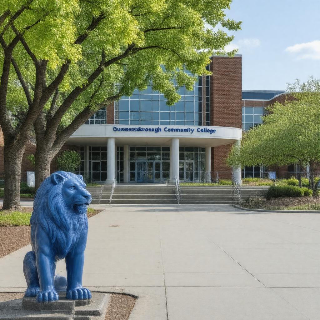 AI-created image of Queensborough Community College