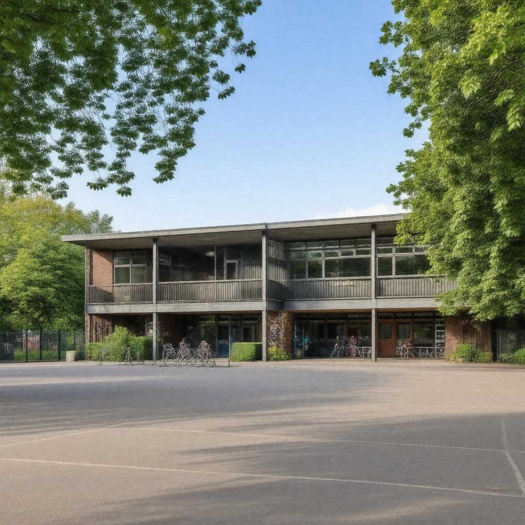 Click to view larger image AI-created image of Queensmead School