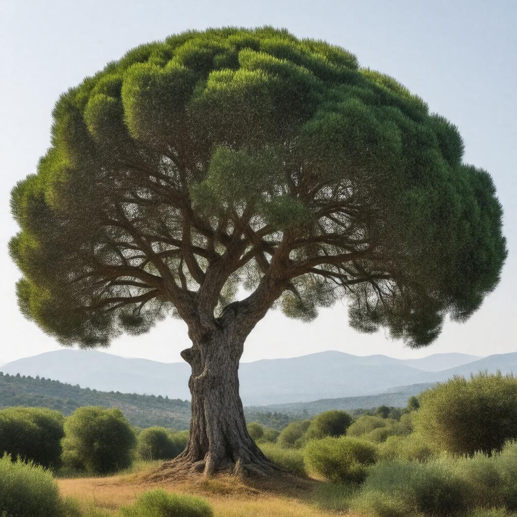 AI-created image of Quercus ilex