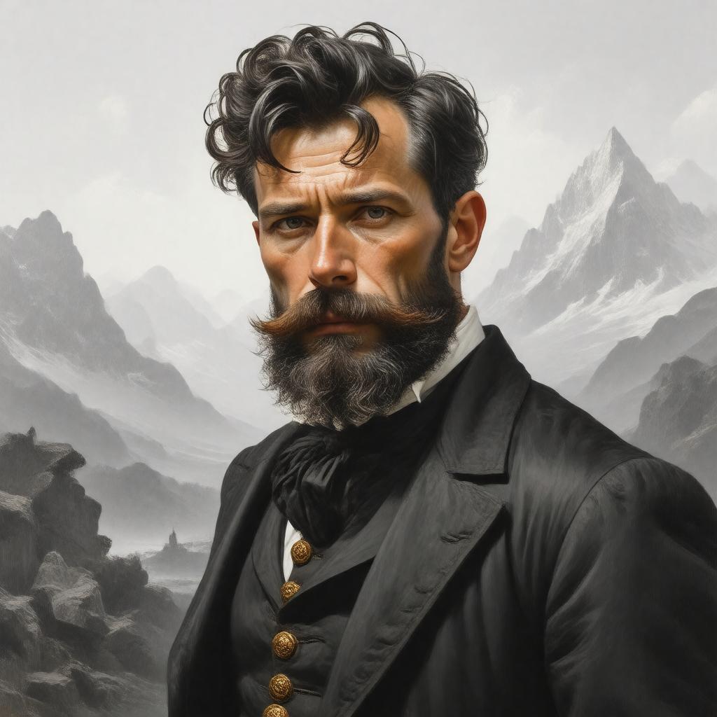 AI-created image of Quincey Morris