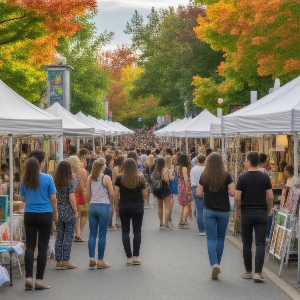 Click to view larger image AI-created image of Quincy ArtsFest