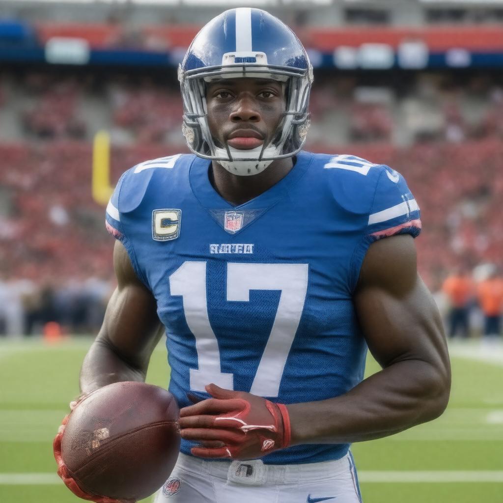 AI-created image of Quincy Carter
