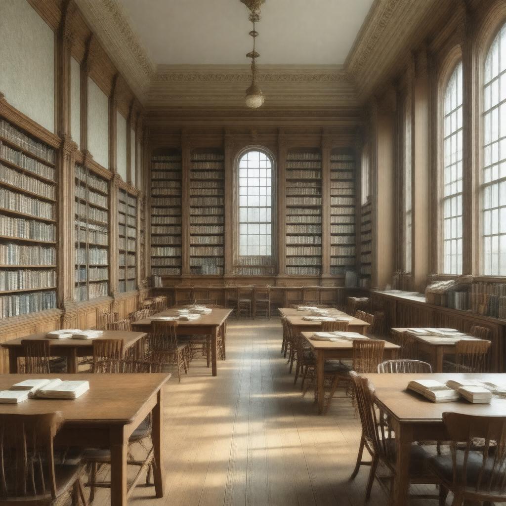 Click to view larger image AI-created image of Quincy House Library