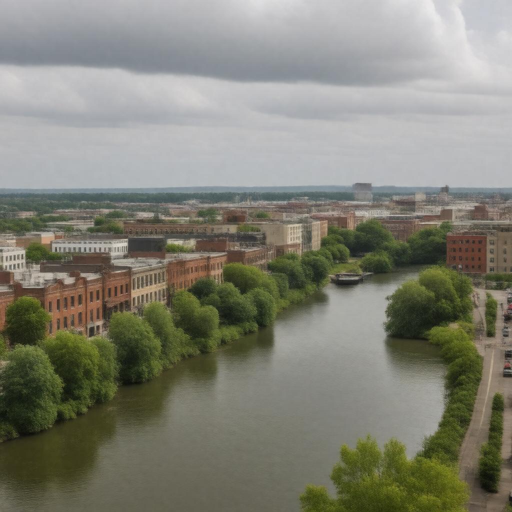 AI-created image of Quincy, Illinois