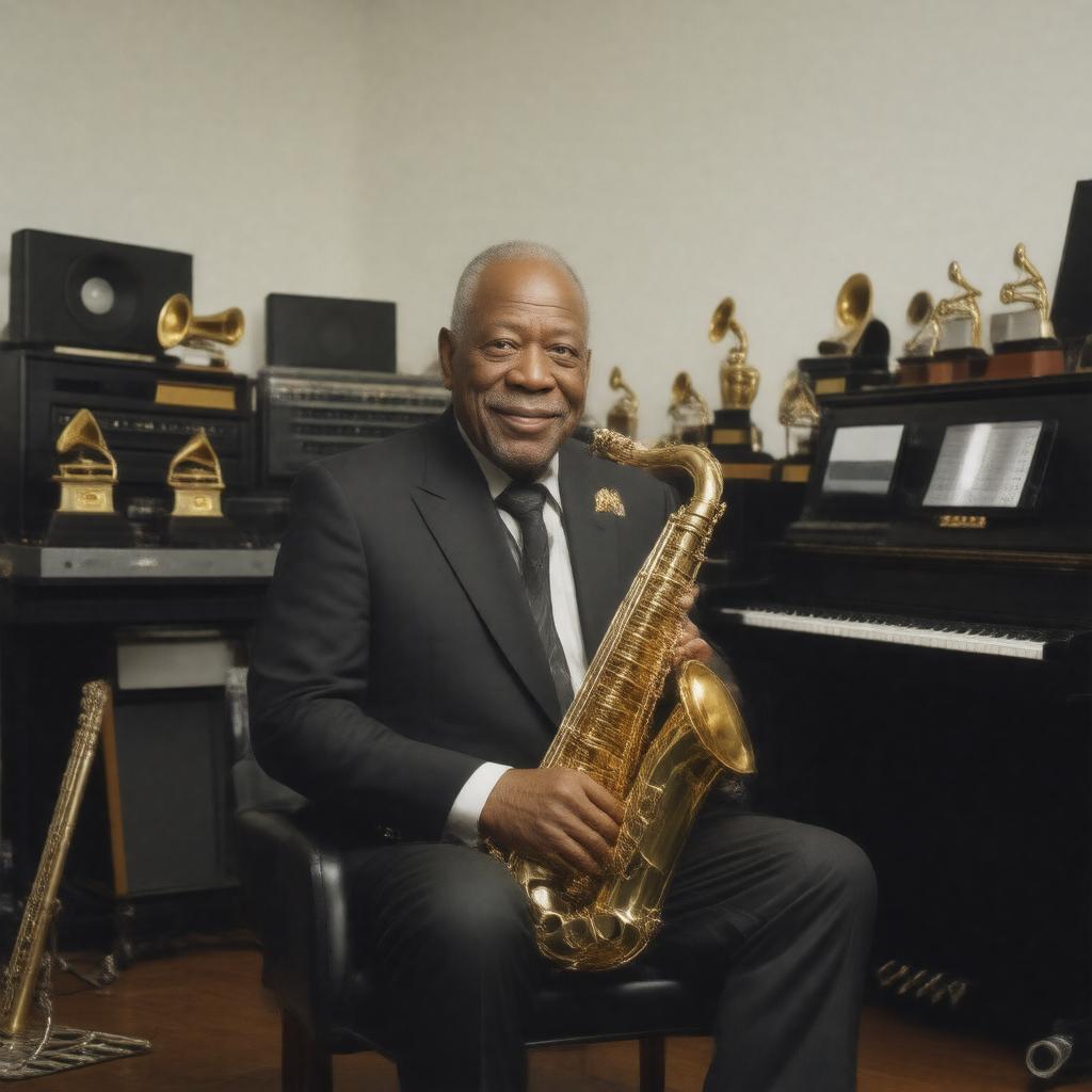AI-created image of Quincy Jones