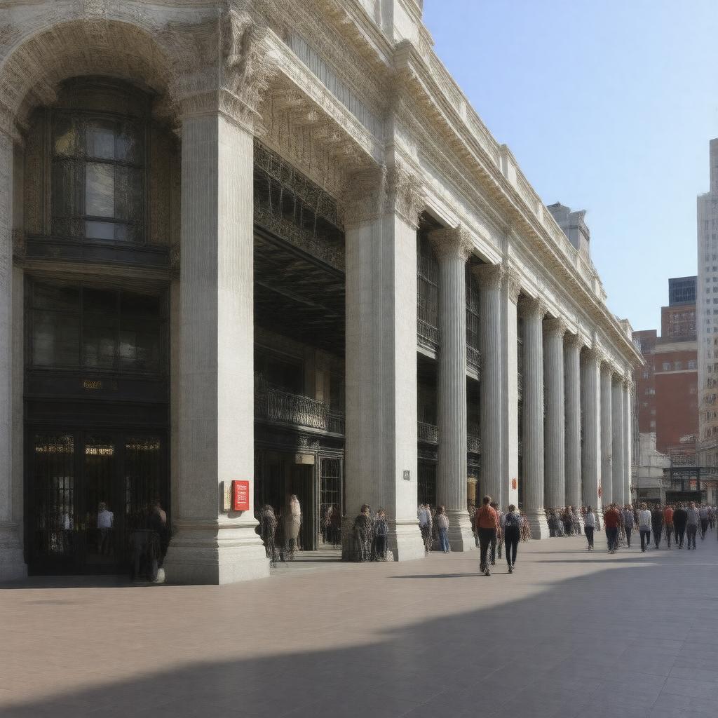 Click to view larger image AI-created image of Quincy Market