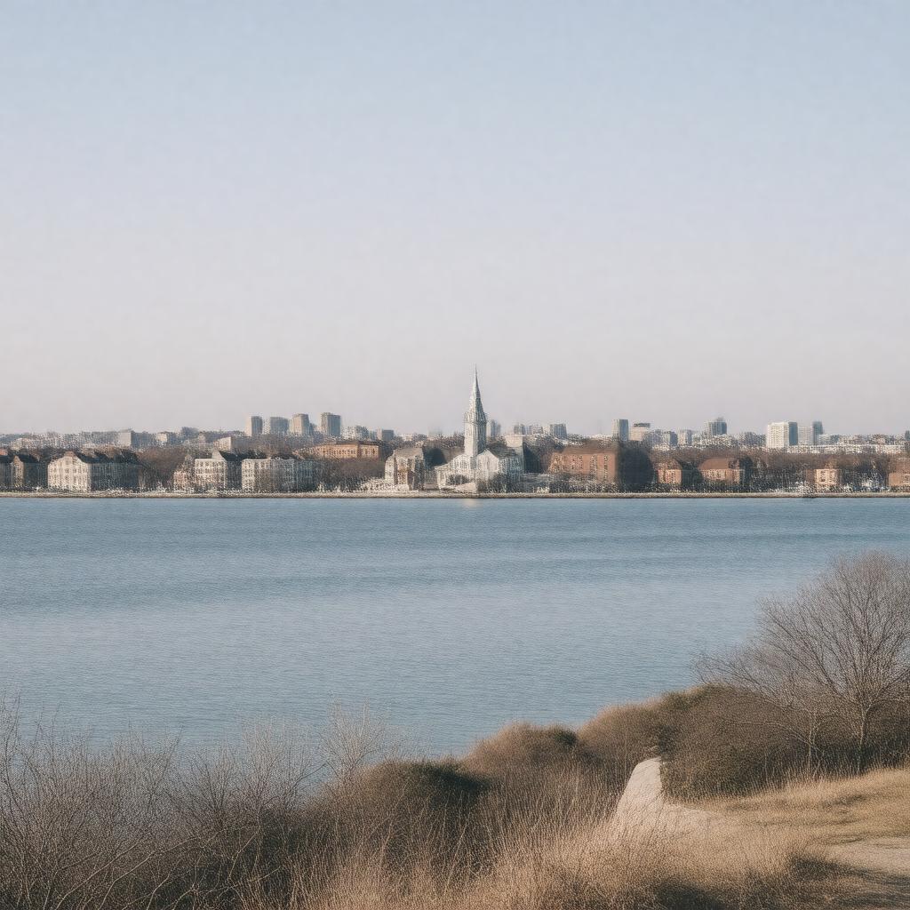 AI-created image of Quincy, Massachusetts