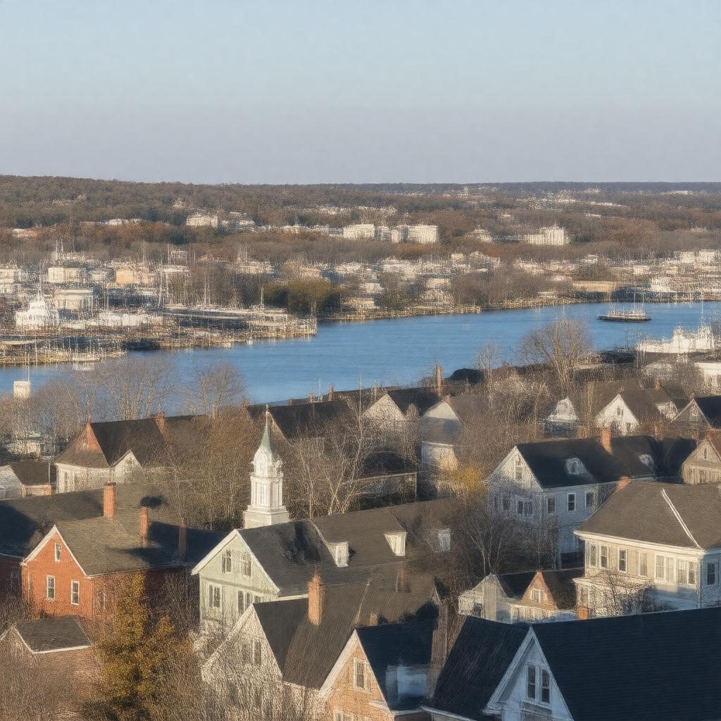 AI-created image of Quincy Point