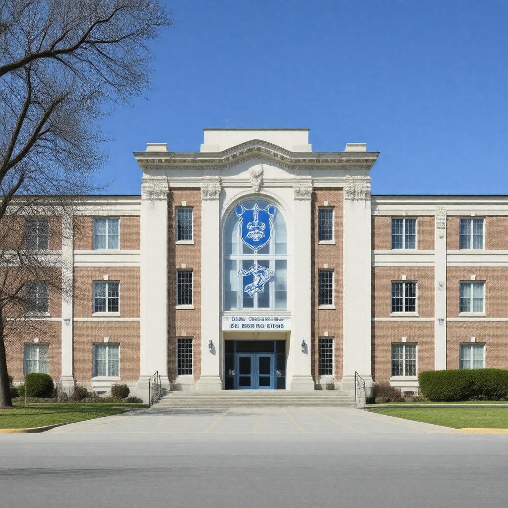AI-created image of Quincy Senior High School