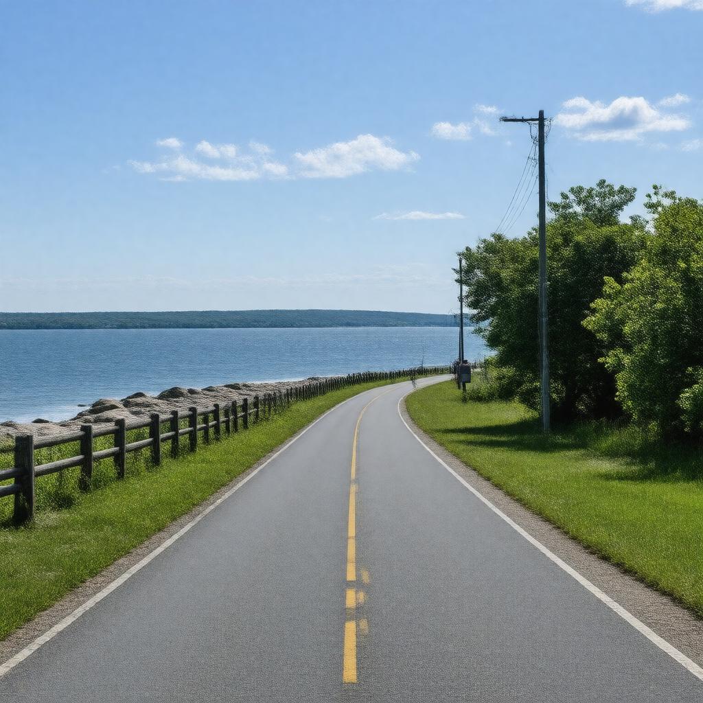 AI-created image of Quincy Shore Drive