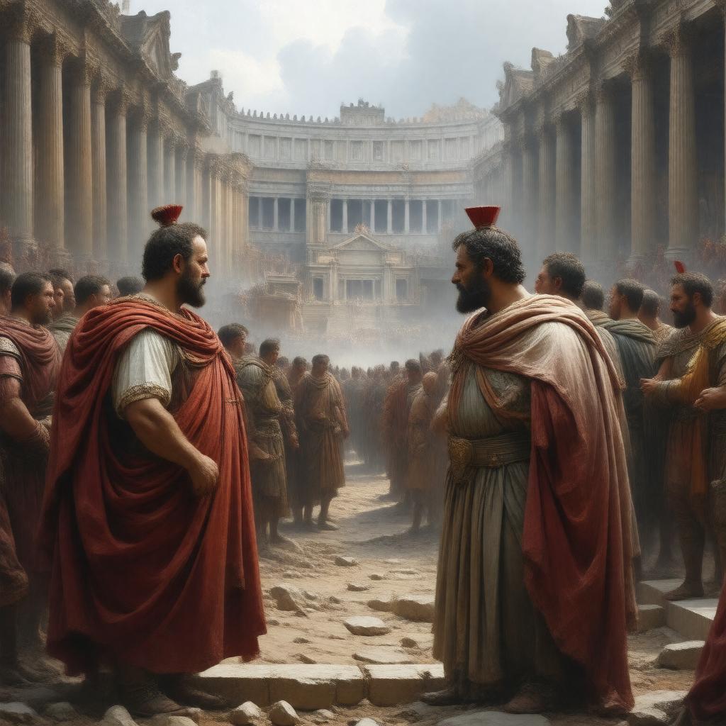 AI-created image of Quo Vadis