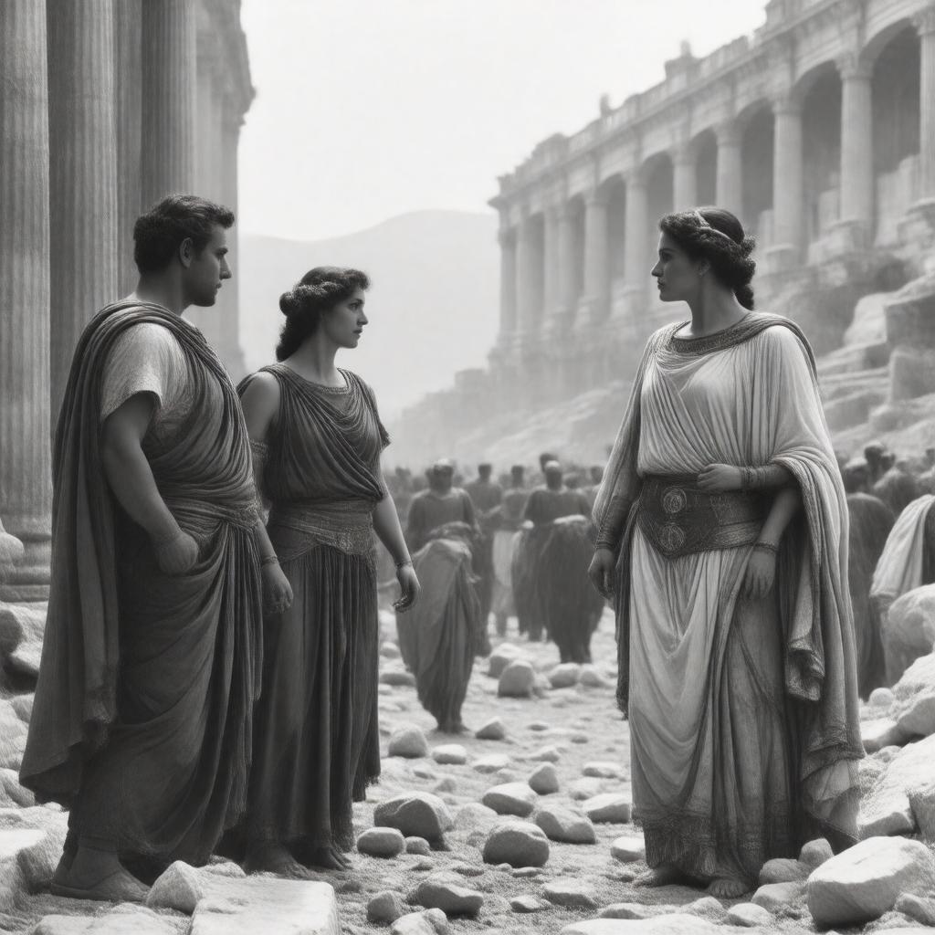 AI-created image of Quo Vadis (1924 film)