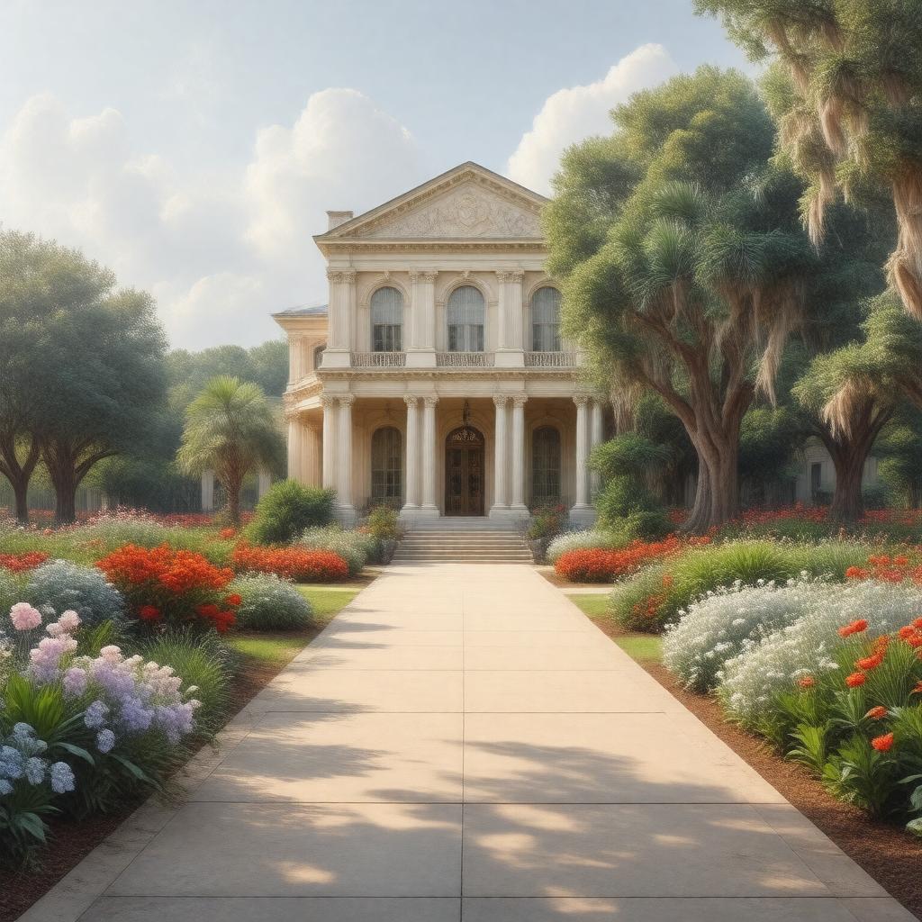 AI-created image of R.W. Norton Art Gallery