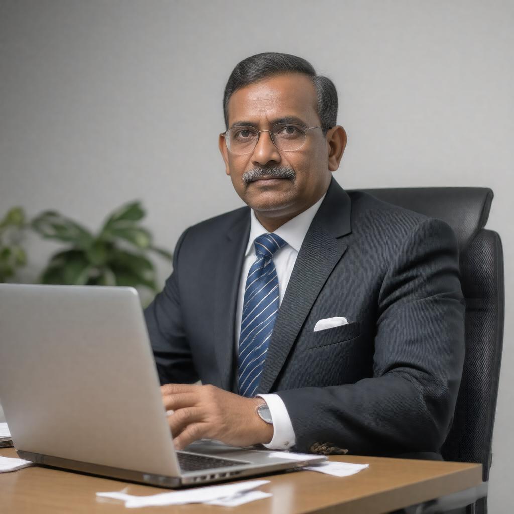 AI-created image of R. Jagannathan