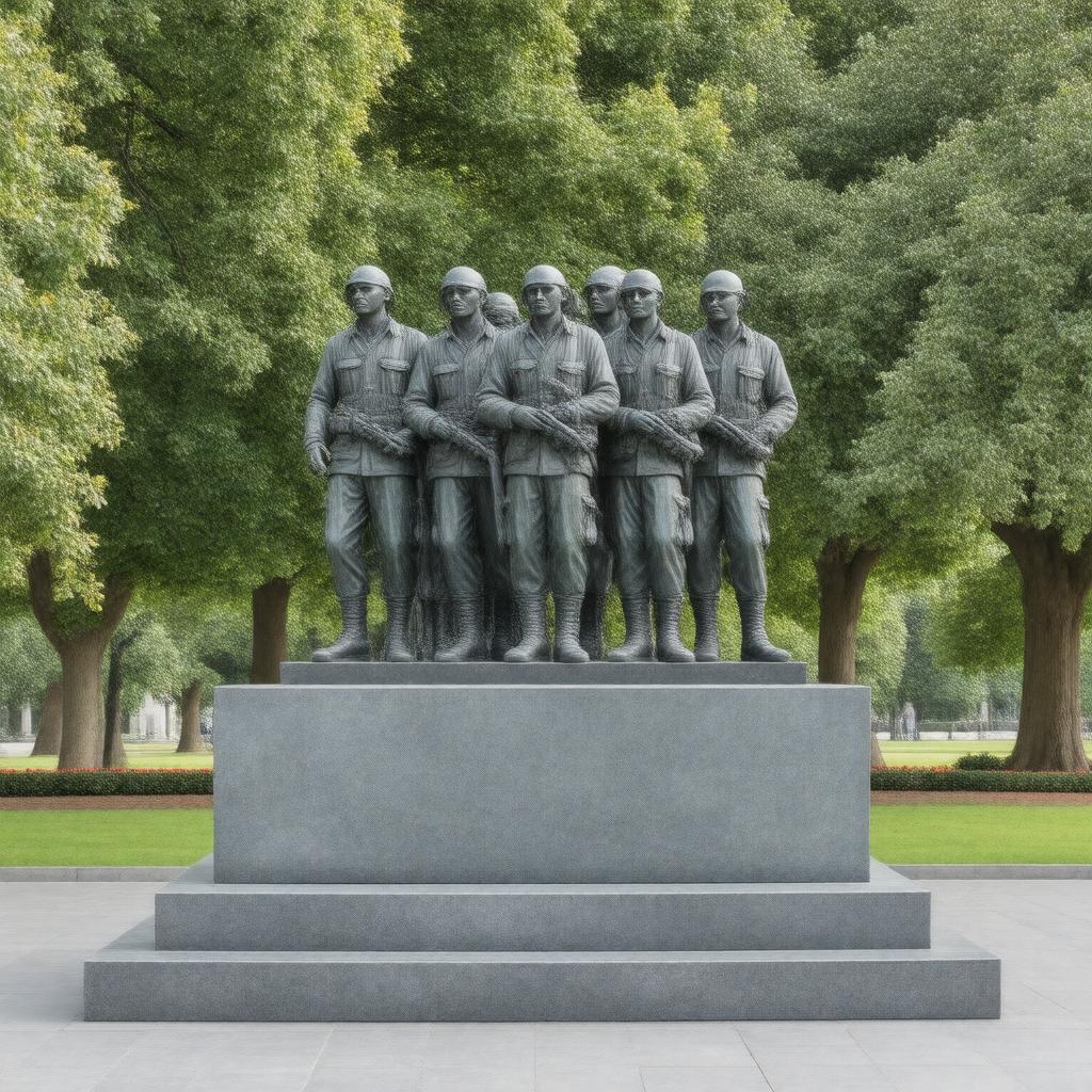 Click to view larger image AI-created image of RAF Bomber Command Memorial