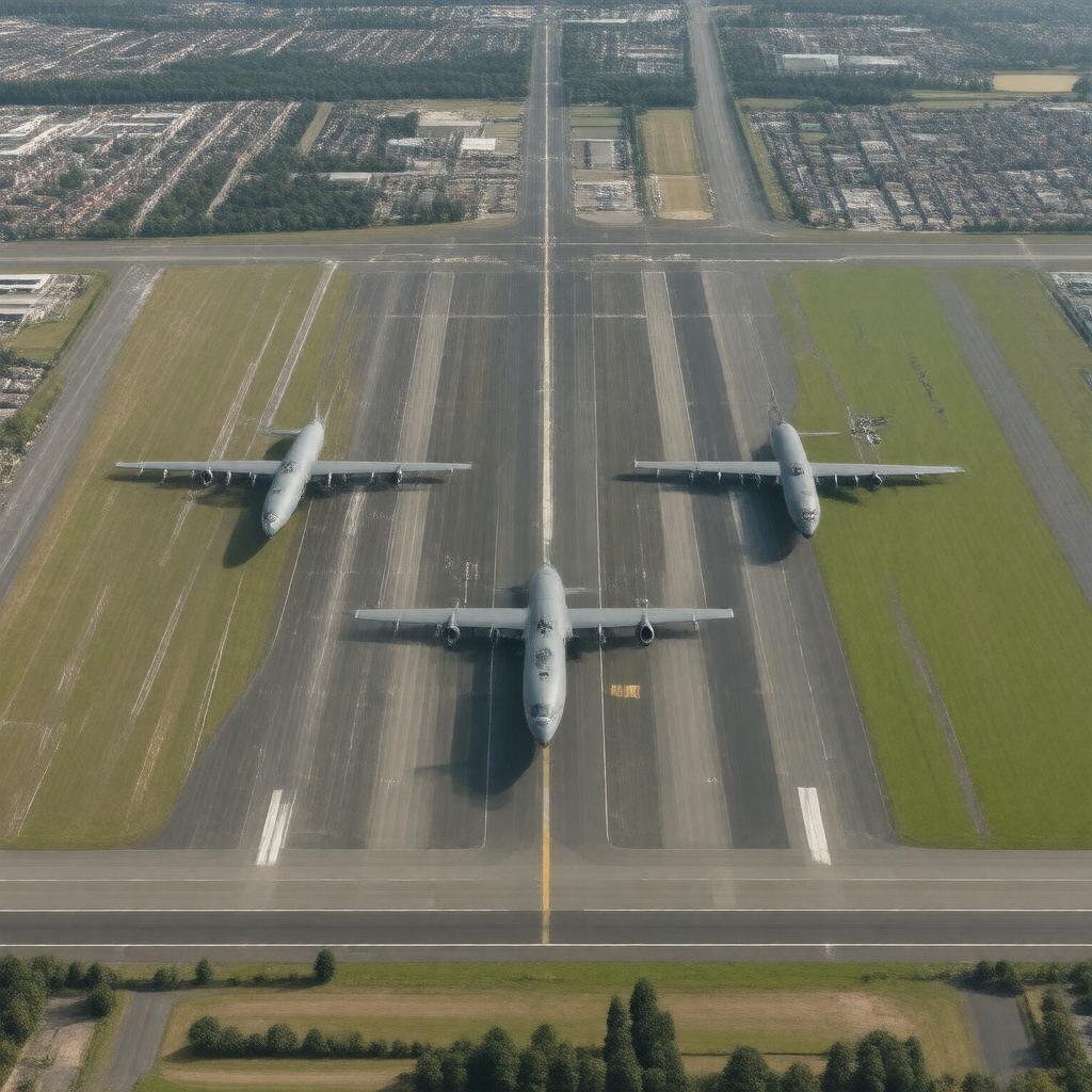 AI-created image of RAF Brize Norton