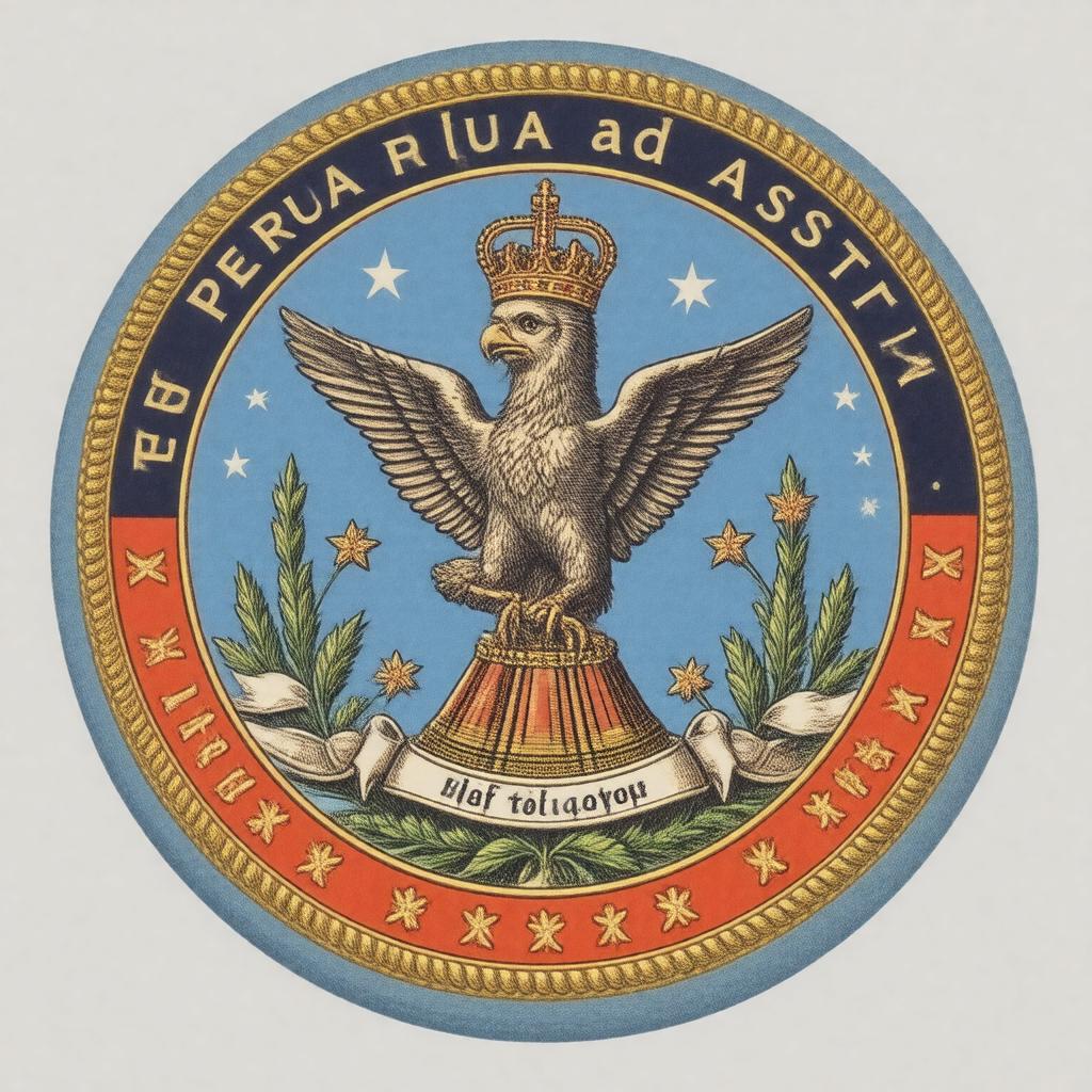 AI-created image of RAF College Badge