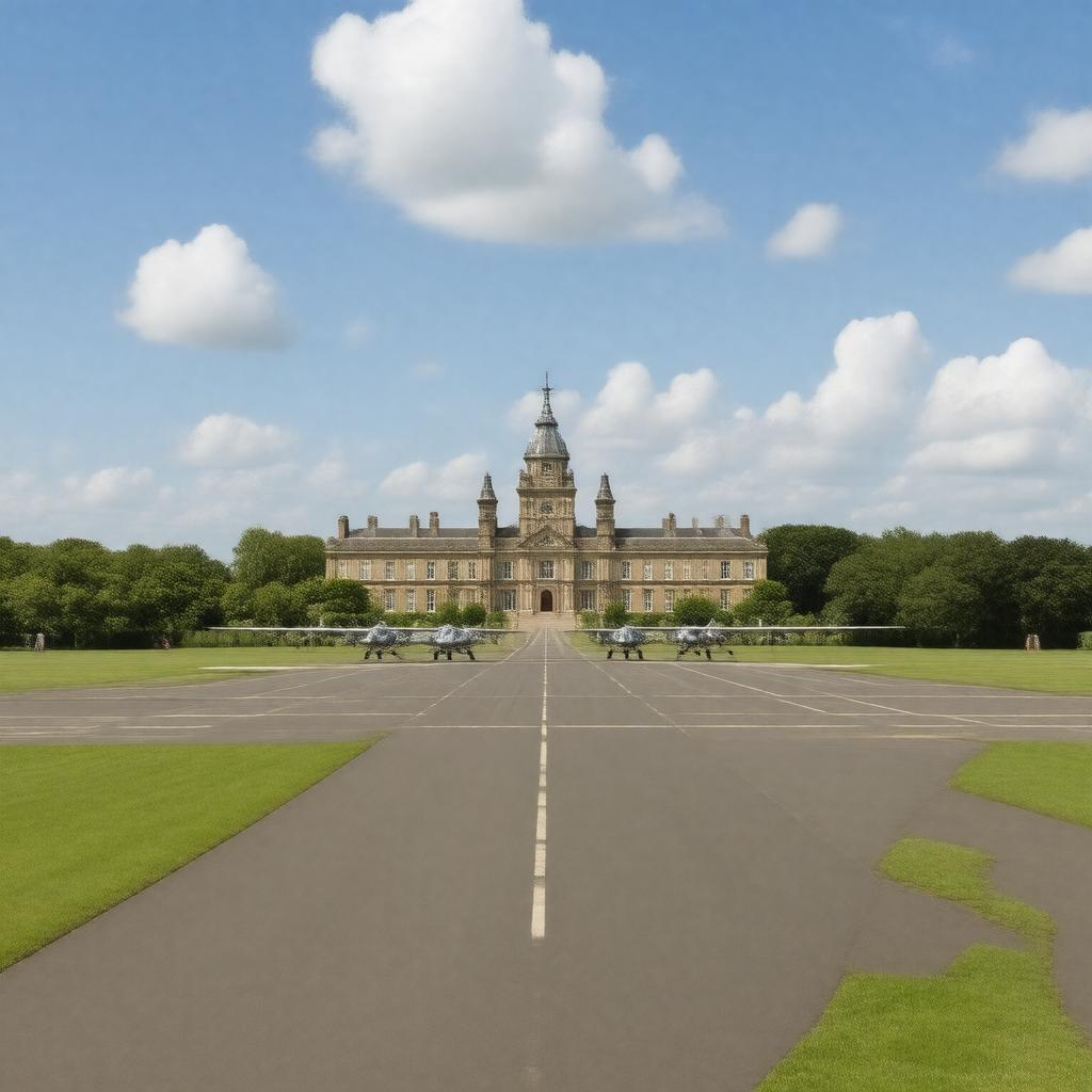 AI-created image of RAF Cranwell
