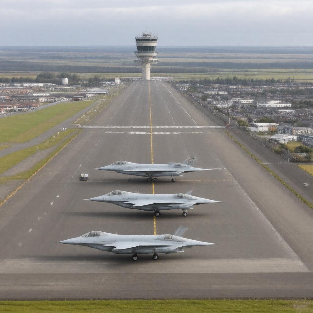AI-created image of RAF Lossiemouth