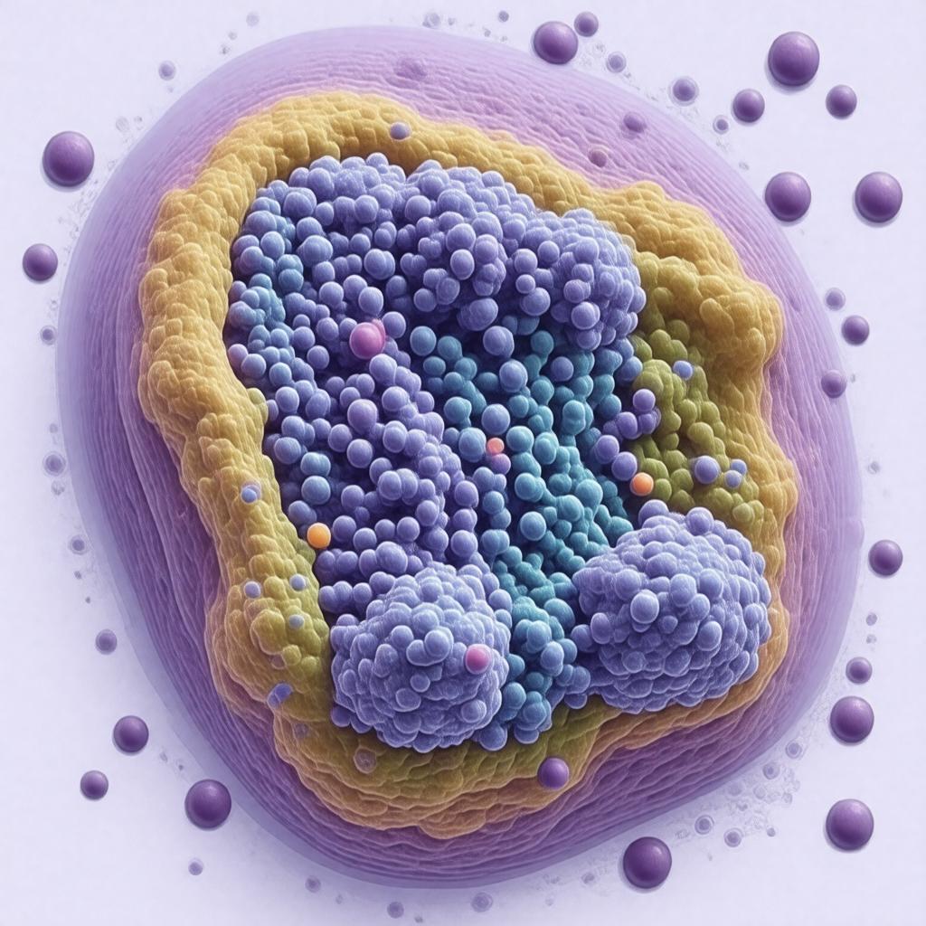 AI-created image of RAF kinase