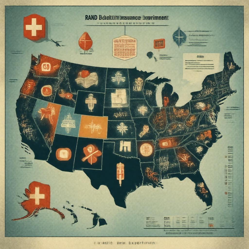 AI-created image of RAND Health Insurance Experiment