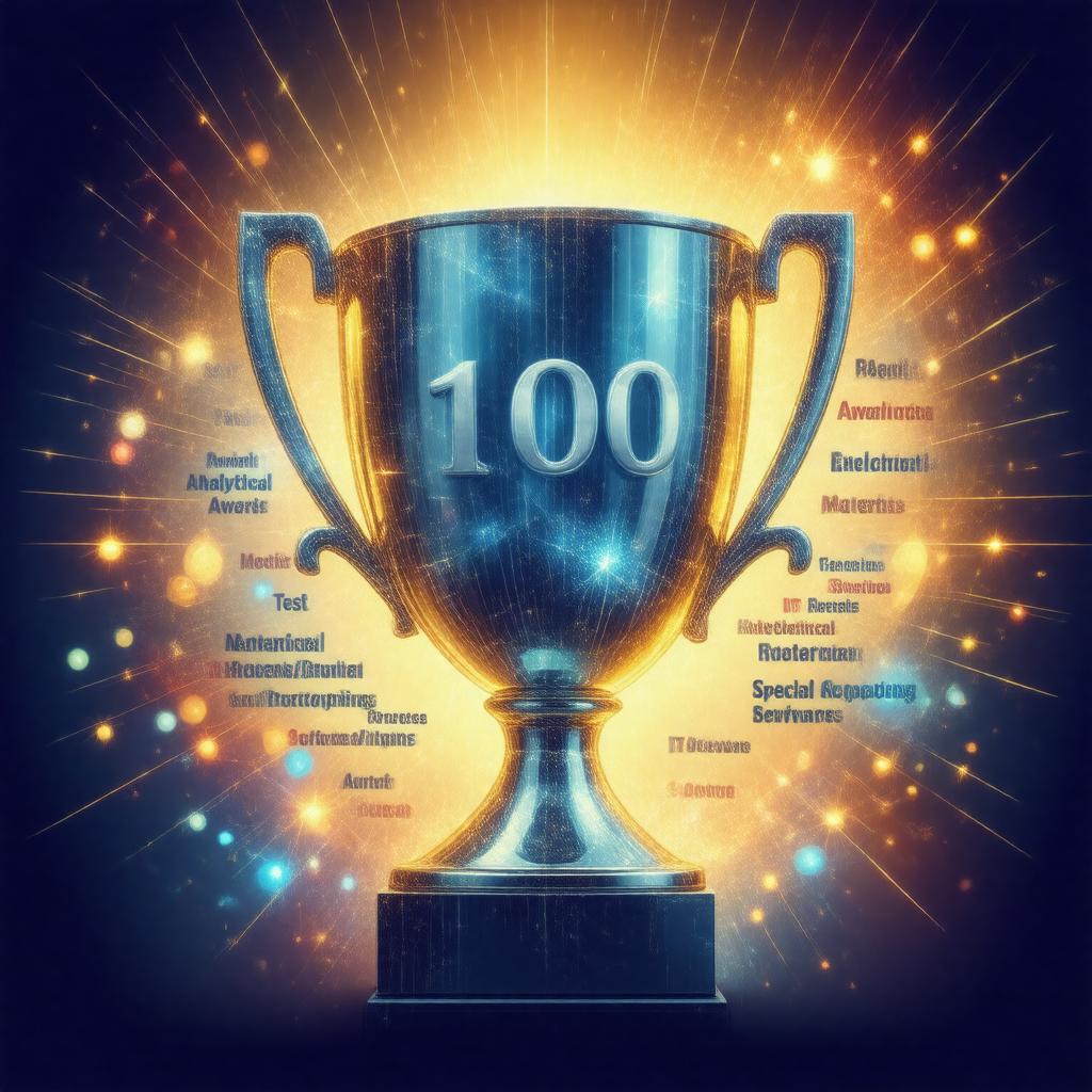 AI-created image of R&D 100 Awards