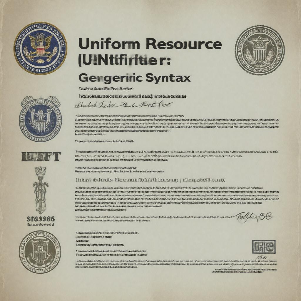 AI-created image of RFC 3986
