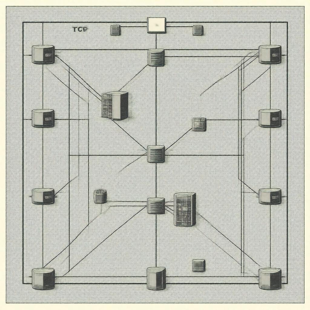 AI-created image of RFC 793