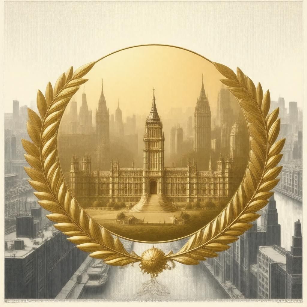 AI-created image of RIBA Royal Gold Medal