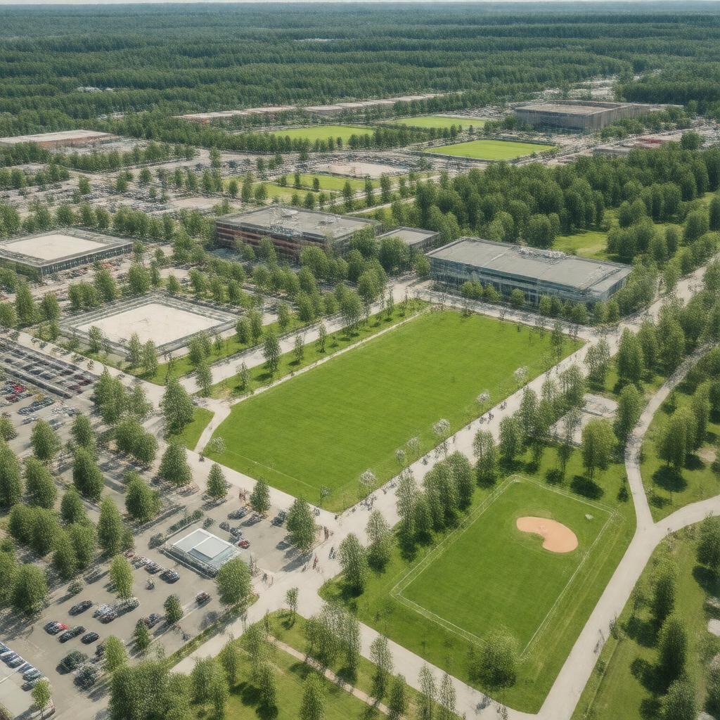 AI-created image of RIM Park