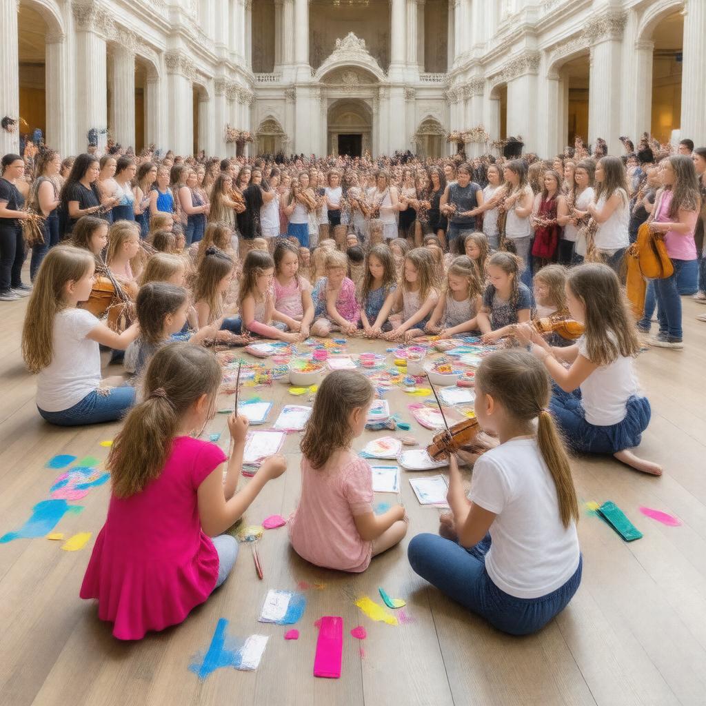 AI-created image of ROH Learning and Participation