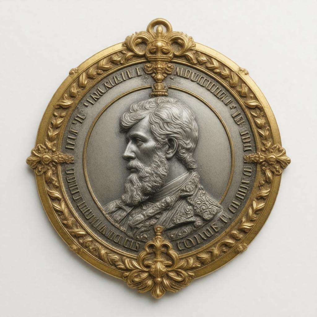 Click to view larger image AI-created image of RSA Medal