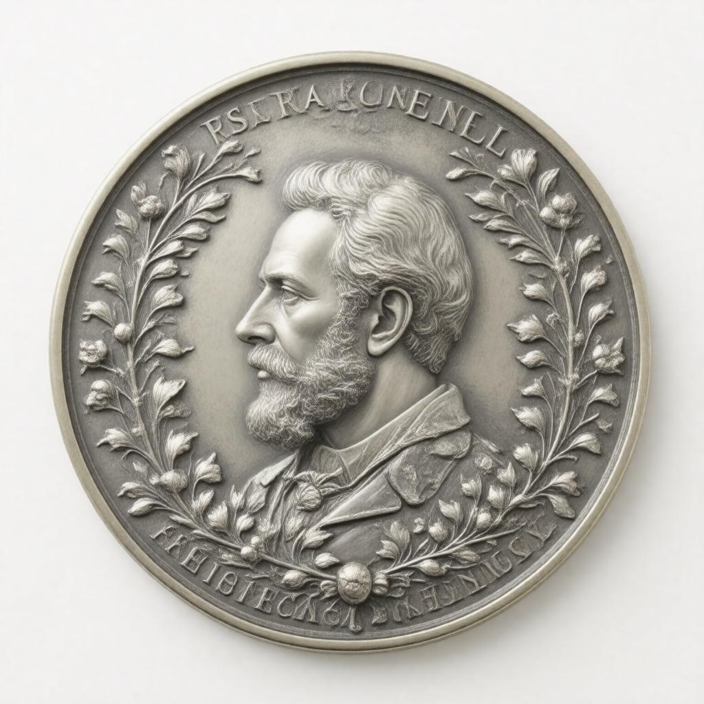 Click to view larger image AI-created image of RSE Patrick Neill Medal