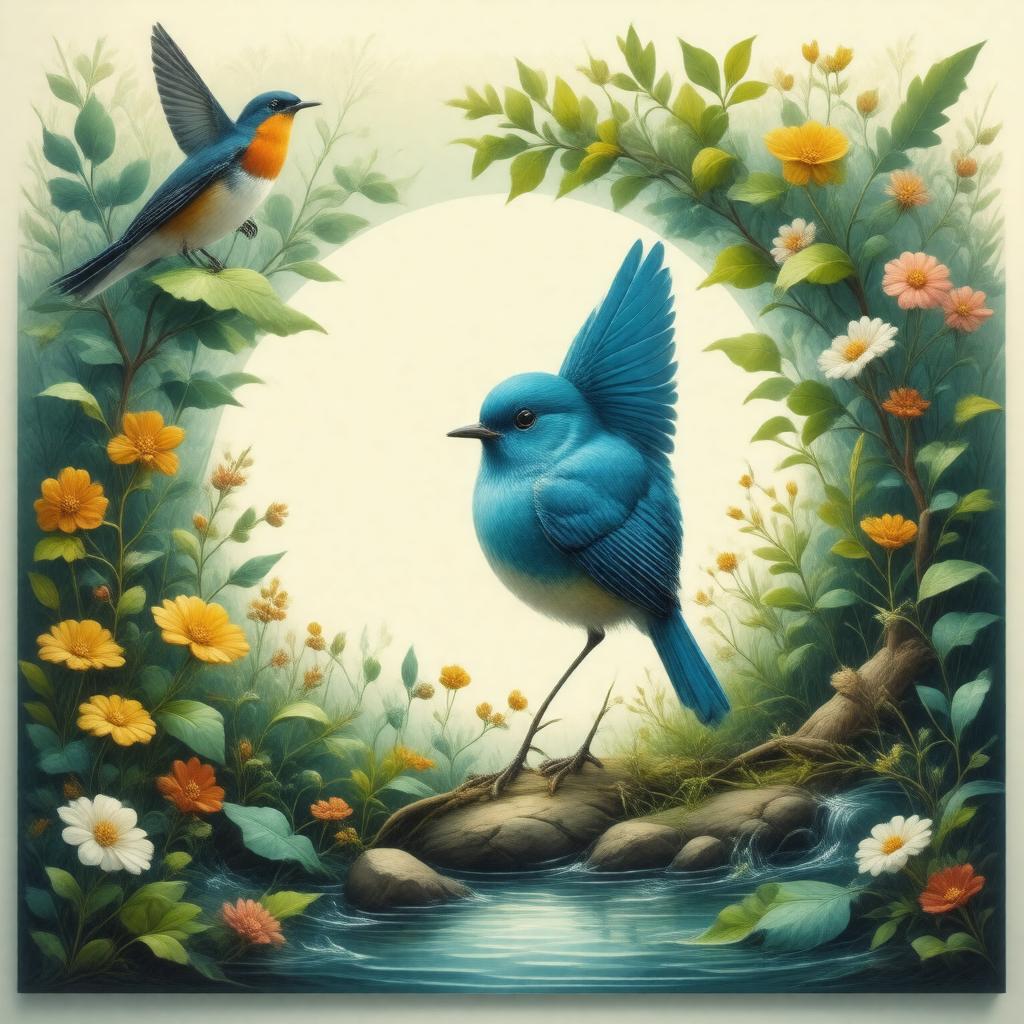 AI-created image of RSPB