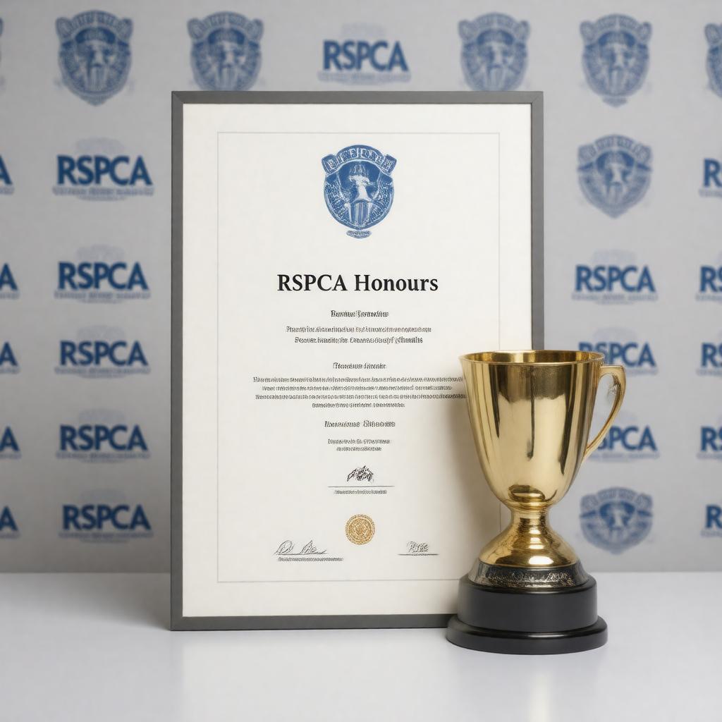 Click to view larger image AI-created image of RSPCA Honours