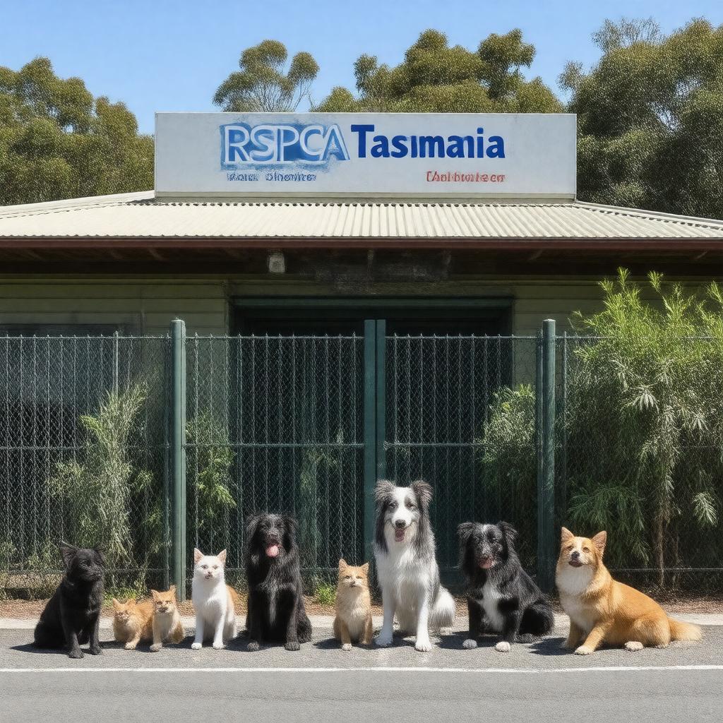 AI-created image of RSPCA Tasmania