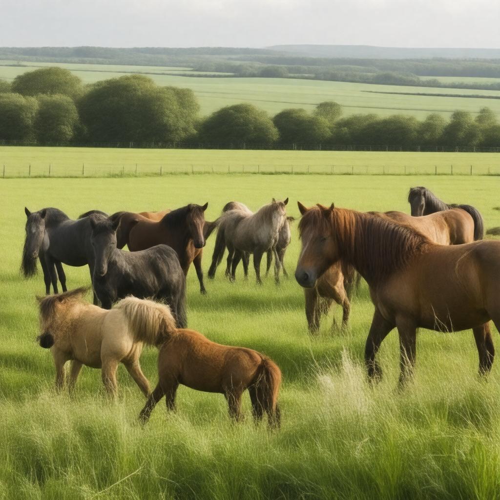 Click to view larger image AI-created image of RSPCA for Horses
