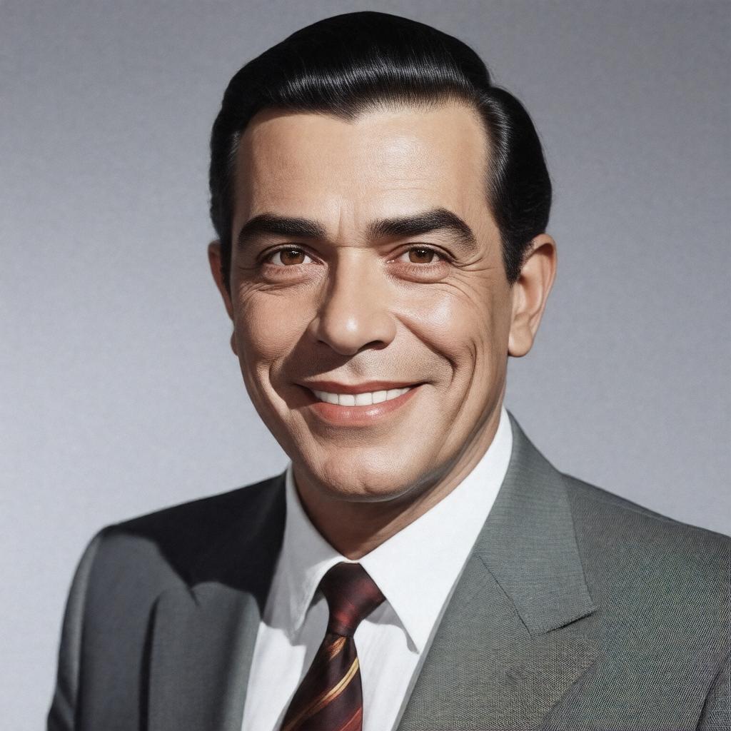 AI-created image of Raúl Juliá